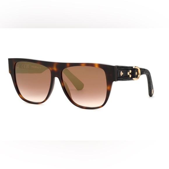 Roberto Cavalli Accessories - NWT Roberto Cavalli Women's SRCO13 59mm Sunglasses Havana